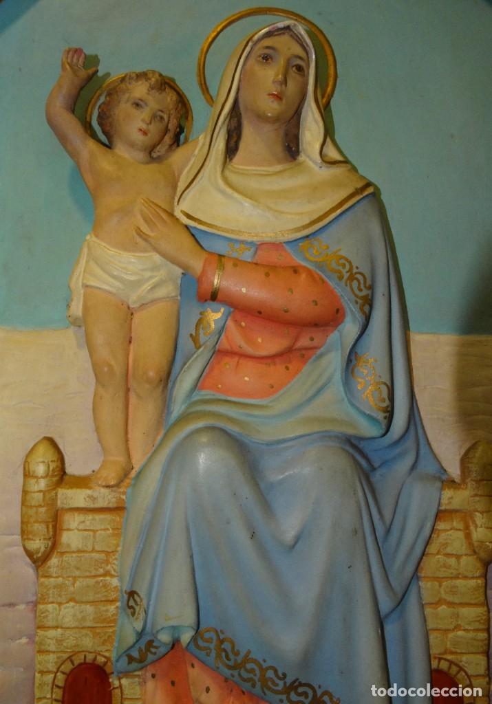 Arte: CUADRO DE DE LA VIRGEN CON EL NI&Ntilde;O. - Foto 2