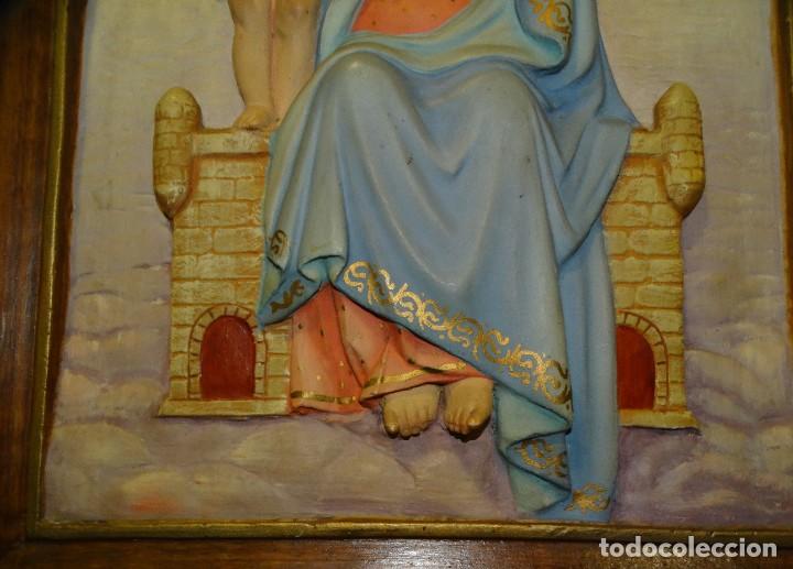 Arte: CUADRO DE DE LA VIRGEN CON EL NI&Ntilde;O. - Foto 4