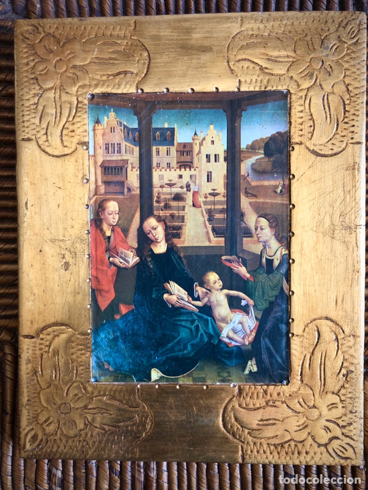 Arte: Icono de Vigen Memling Granada Capilla Real - Foto 2