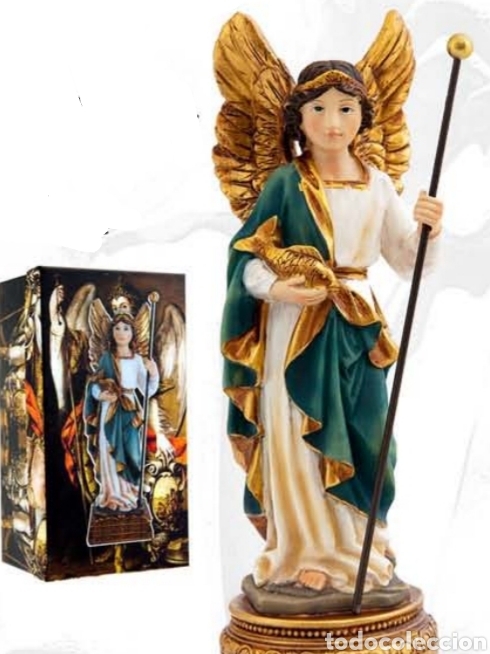 Arte: SAN RAFAEL DE 15 CM NUEVO - Foto 1