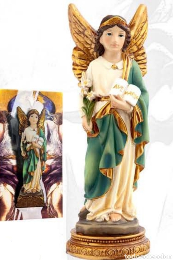 Arte: SAN GABRIEL DE 15 CM NUEVO - Foto 1