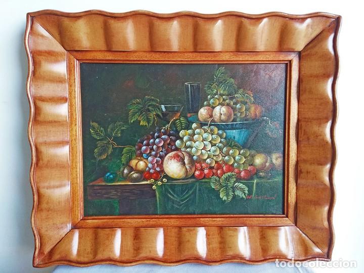 Arte: CUADRO OLEO CONJUNTO DE VARIADAS FRUTAS N&ordm; 3 - Foto 2