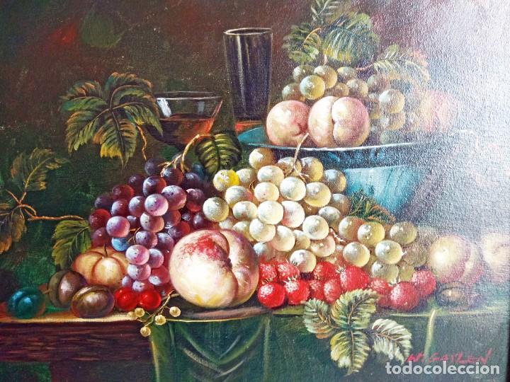Arte: CUADRO OLEO CONJUNTO DE VARIADAS FRUTAS N&ordm; 3 - Foto 3