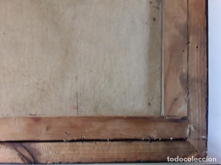 Arte: Busto de Cristo al &oacute;leo. Enmarcado - Foto 14