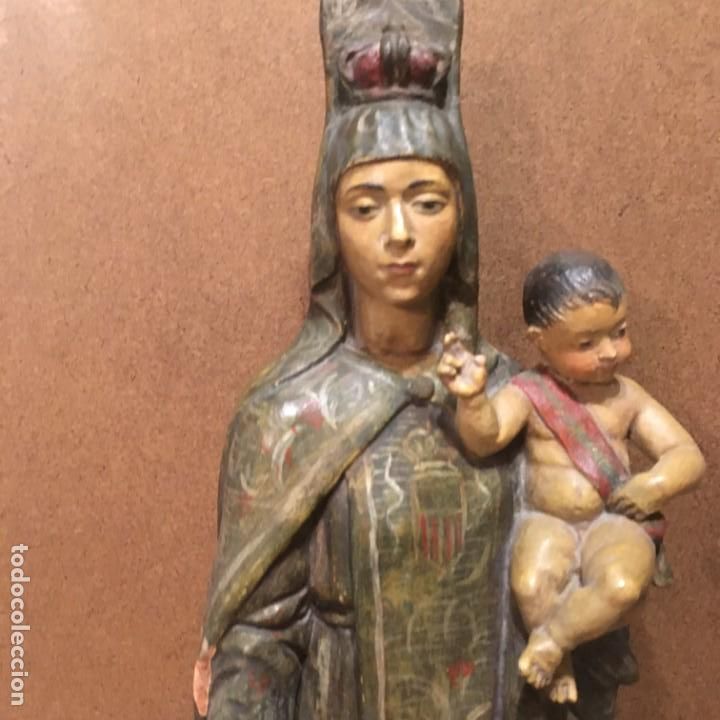 Arte: V&iacute;rgen de la Merced con peineta - Foto 6