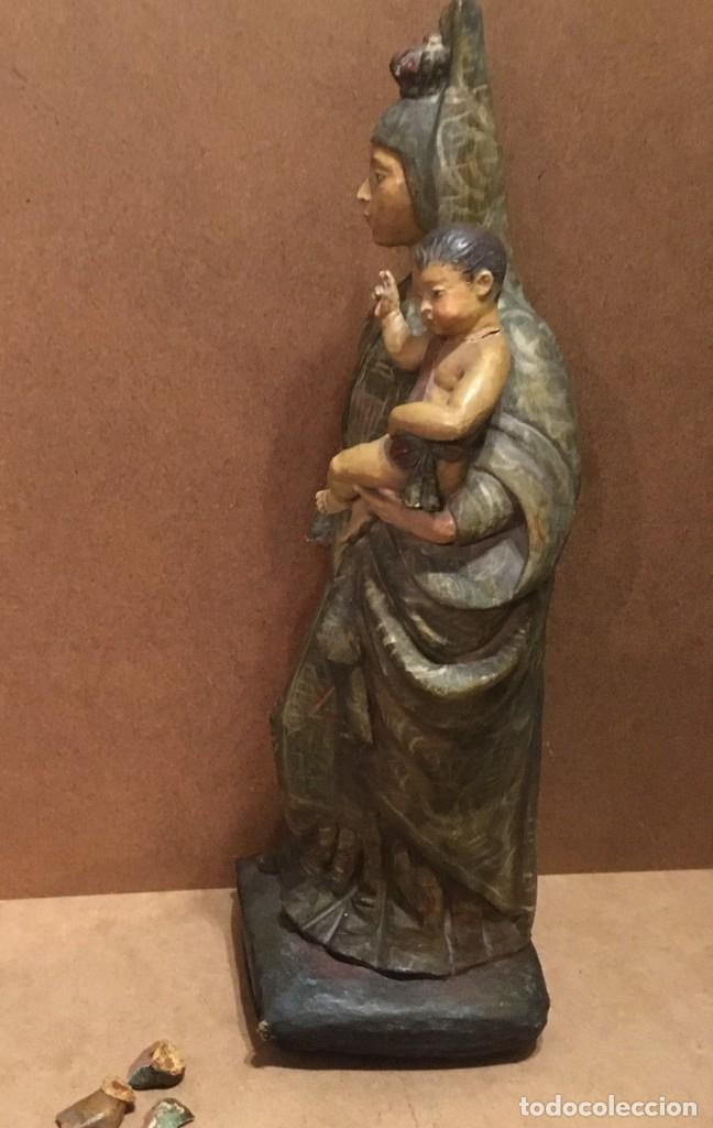 Arte: V&iacute;rgen de la Merced con peineta - Foto 9