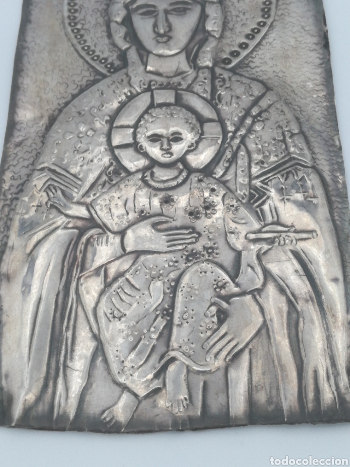 Arte: Antiguo icono plata de ley - Foto 3