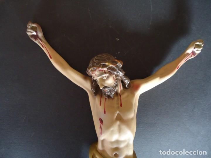 Arte: ANTIGUO CRISTO CRUCIFICADO - Foto 3