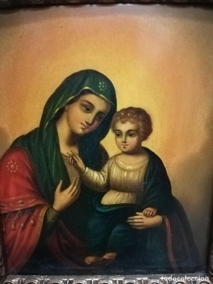 Arte: Virgen con ni&ntilde;o - Foto 3