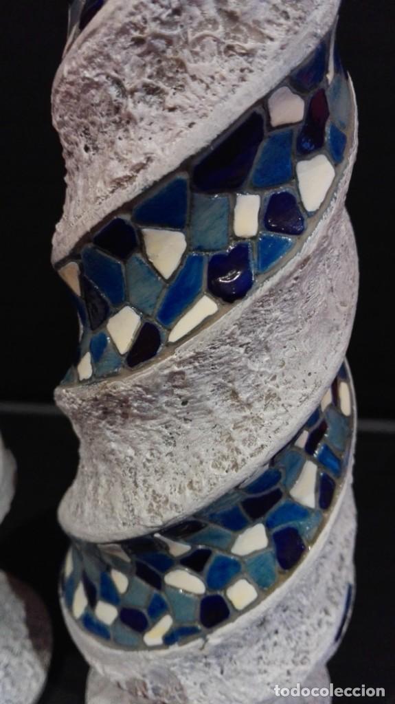 Arte: PORTAVELAS ESTILO GAUDI - Foto 8