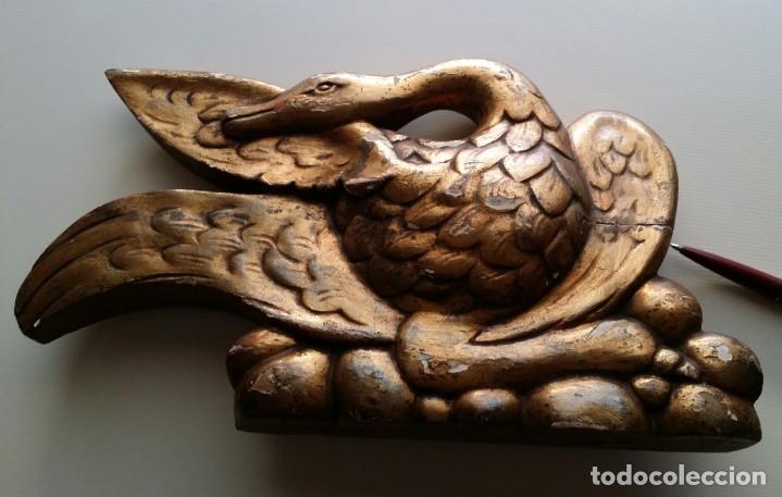 Arte: TALLA DE MADERA DE CISNE - Foto 4