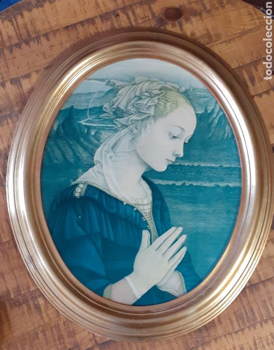 Arte: CUADRO AL &Oacute;LEO - MUJER REZANDO - Foto 1