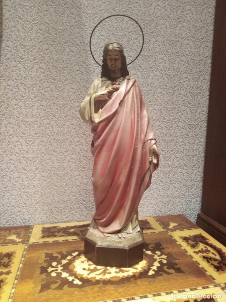 Arte: Olot Sagrado coraz&oacute;n de Jes&uacute;s - Foto 1