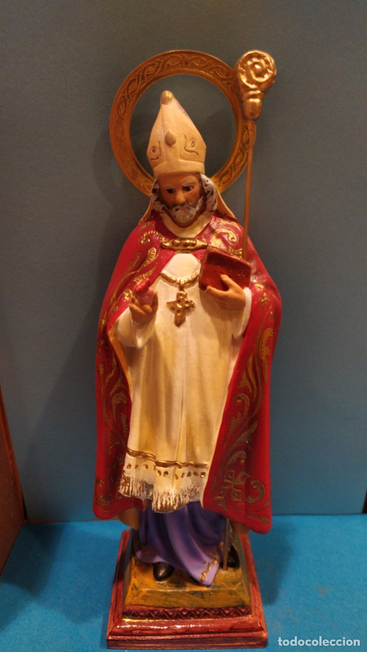 Arte: Figura de san agustin - Foto 1