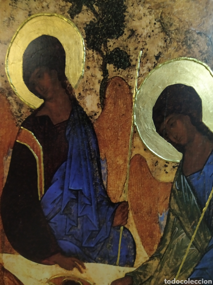 Arte: Icono religioso, sant&iacute;sima Trinidad - Foto 2