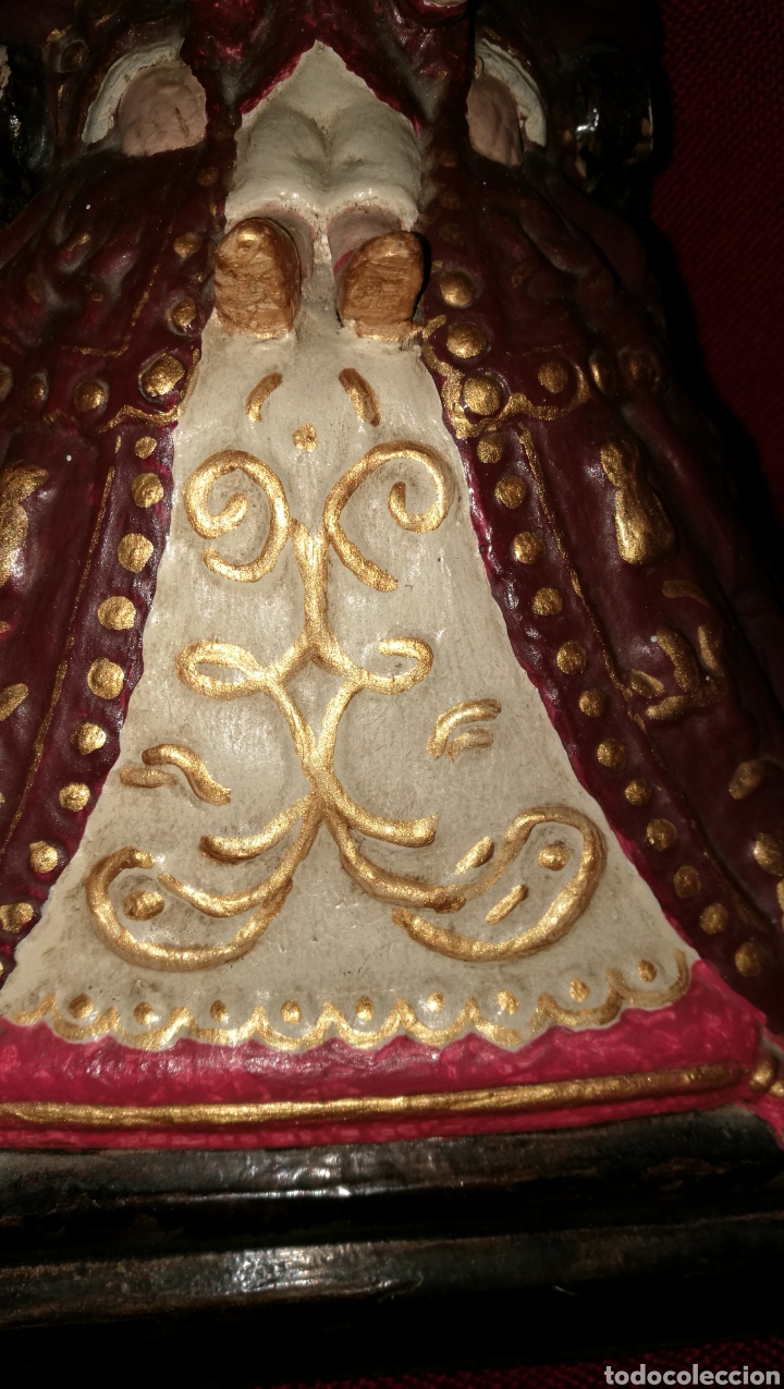 Arte: VIRGEN DE LOS REYES EN TERRACOTA - Foto 5