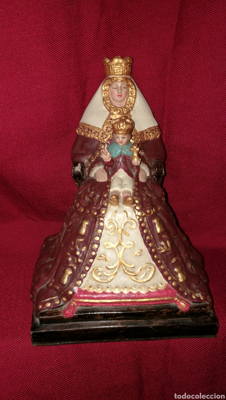 Arte: VIRGEN DE LOS REYES EN TERRACOTA - Foto 1