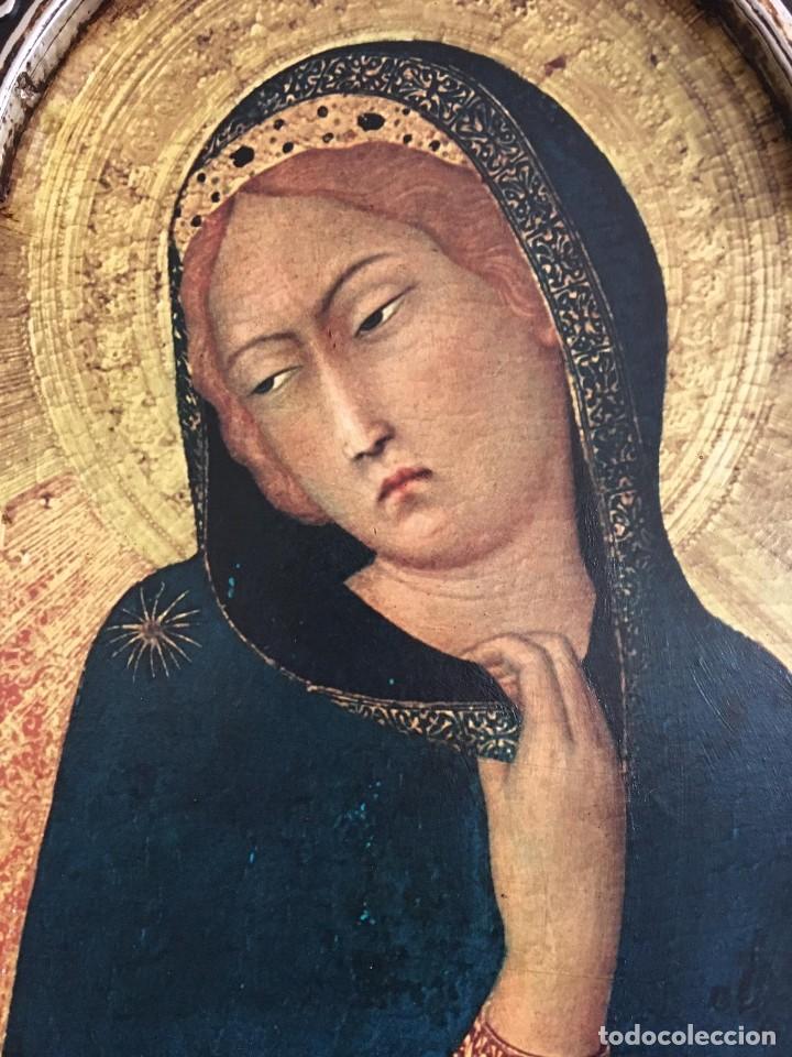 Arte: Icono de Virgen plateado - Foto 2