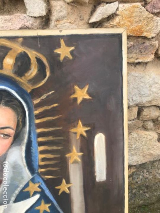Arte: Virgen, Ni&ntilde;o, 1880, con Marco - Foto 2