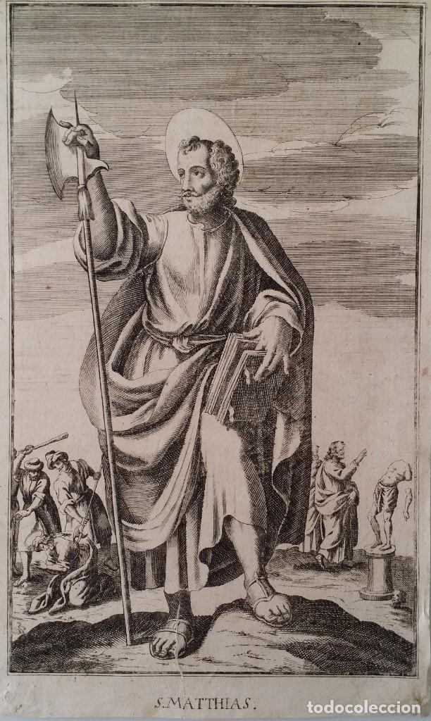 Arte: SAN MATIAS, grabado de 1670 - Foto 4