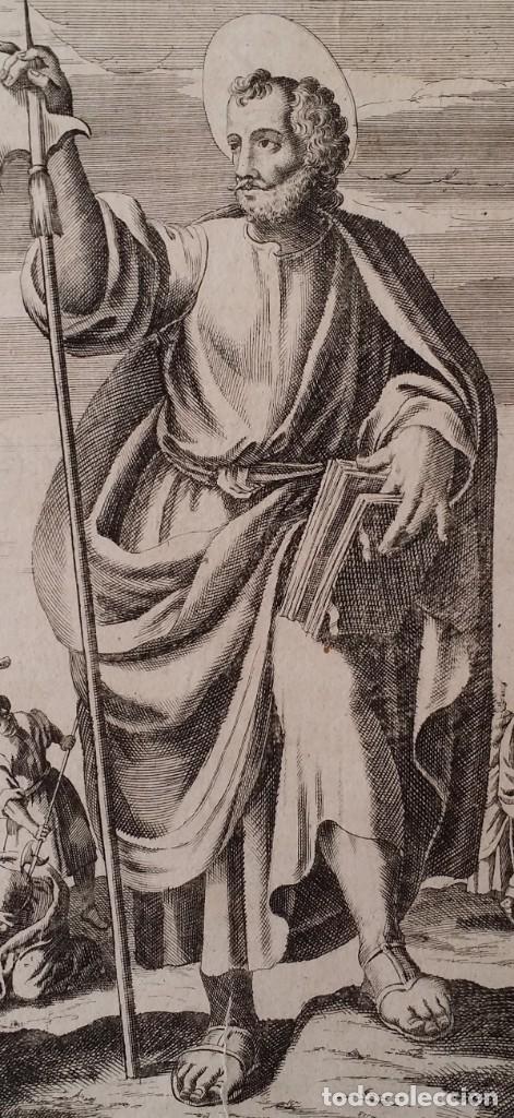 Arte: SAN MATIAS, grabado de 1670 - Foto 3