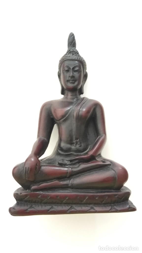 Arte: Buda en tonos rojizos - Foto 1