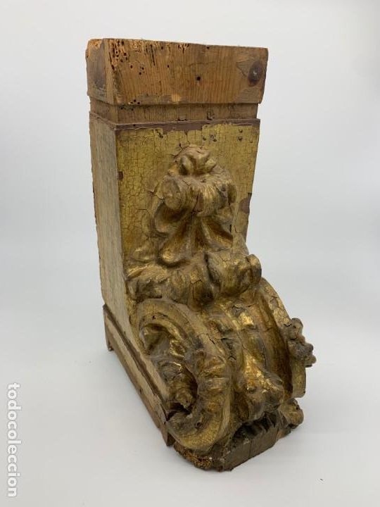 Arte: MENSULA DE RETABLO S. XVIII - Foto 1
