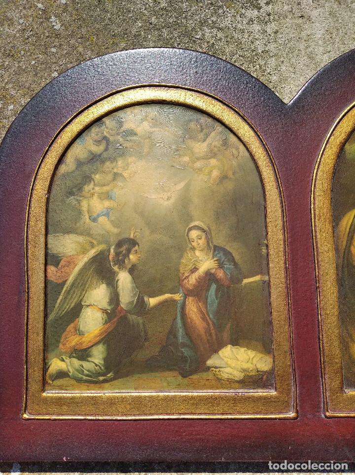 Arte: Triptico religioso : La natividad - Foto 5