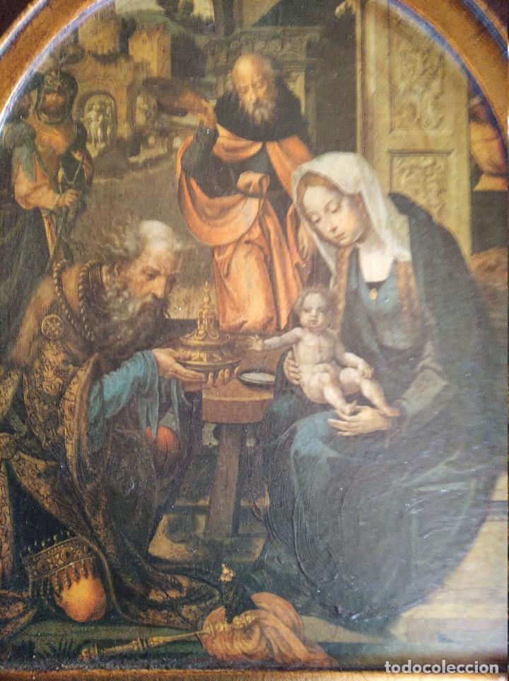 Arte: Triptico religioso : La natividad - Foto 7