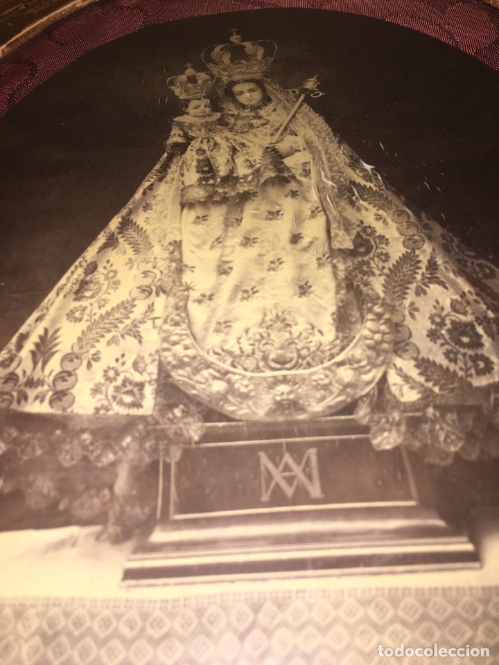 Arte: BONITO CUADRO OVALADO CON VIRGEN - Foto 2