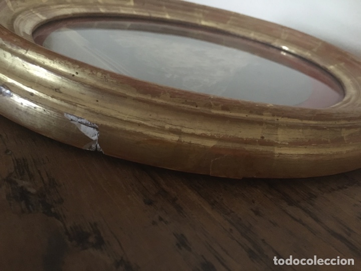 Arte: BONITO CUADRO OVALADO CON VIRGEN - Foto 6