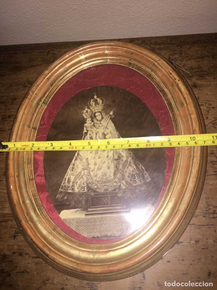 Arte: BONITO CUADRO OVALADO CON VIRGEN - Foto 11