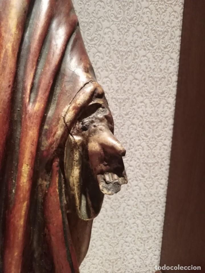 Arte: Antiguo Sagrado coraz&oacute;n de Jes&uacute;s de olot - Foto 3