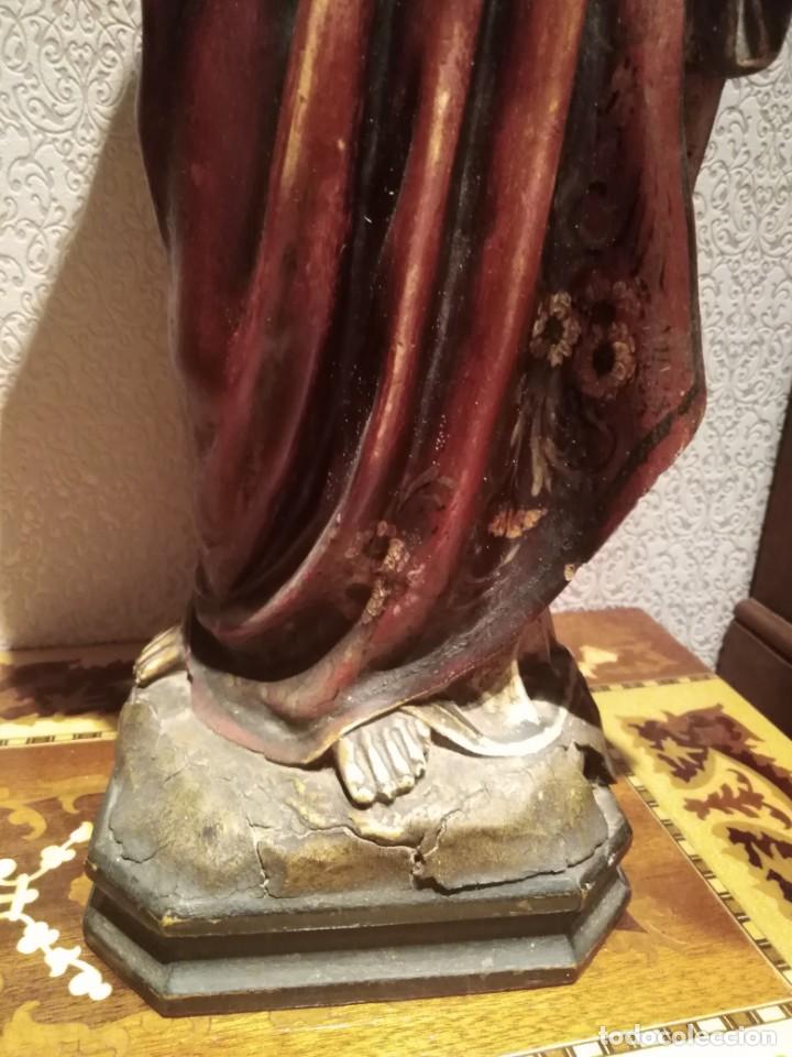Arte: Antiguo Sagrado coraz&oacute;n de Jes&uacute;s de olot - Foto 6