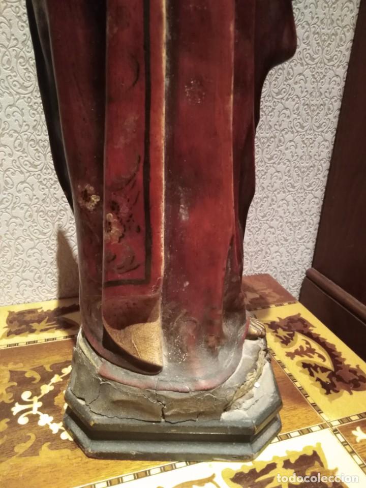 Arte: Antiguo Sagrado coraz&oacute;n de Jes&uacute;s de olot - Foto 9