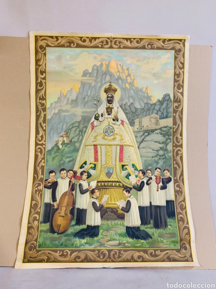 Arte: Escena Virgen montserrat - Foto 5