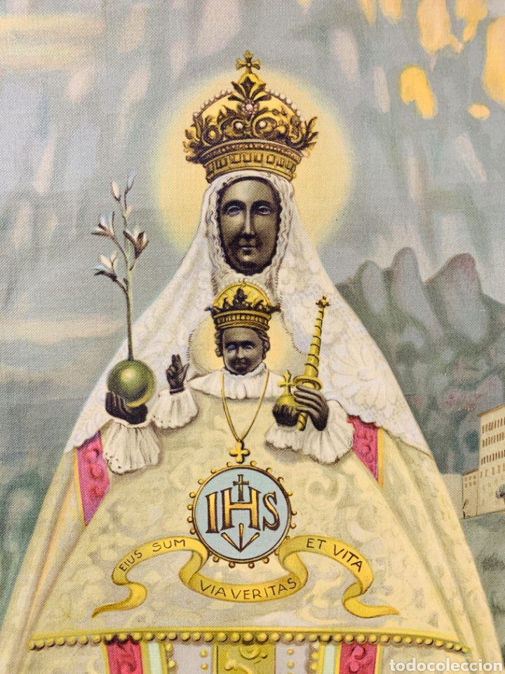 Arte: Escena Virgen montserrat - Foto 2