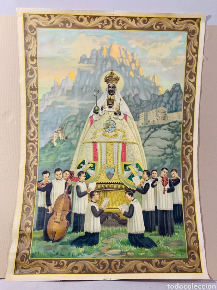 Arte: Escena Virgen montserrat - Foto 6