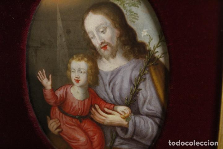 Arte: oleo sobre cobre religioso - Foto 2