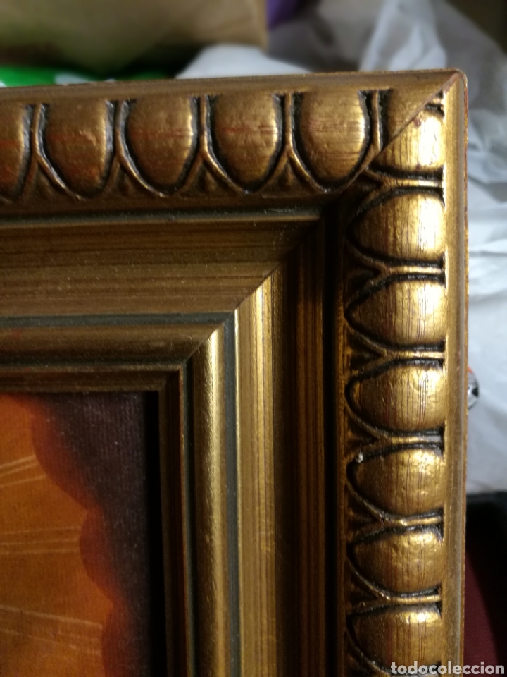 Arte: CUADRO CON PINTURA ESCUELA COLONIAL - Foto 8