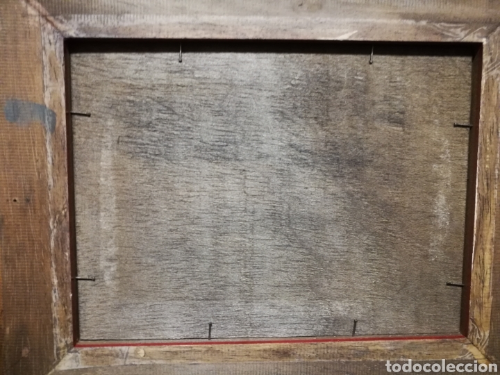 Arte: CUADRO CON PINTURA ESCUELA COLONIAL - Foto 9