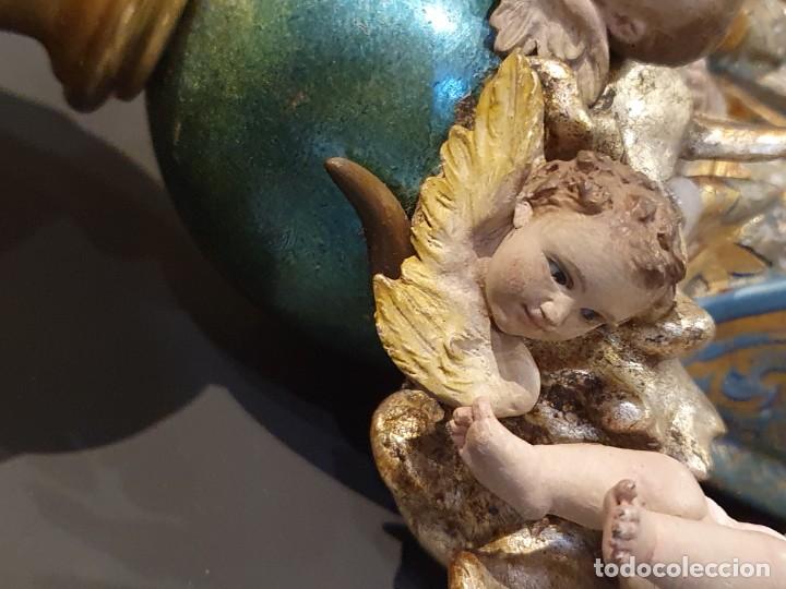 Arte: INMACULADA S.XIX , POLICROMADA - Foto 3