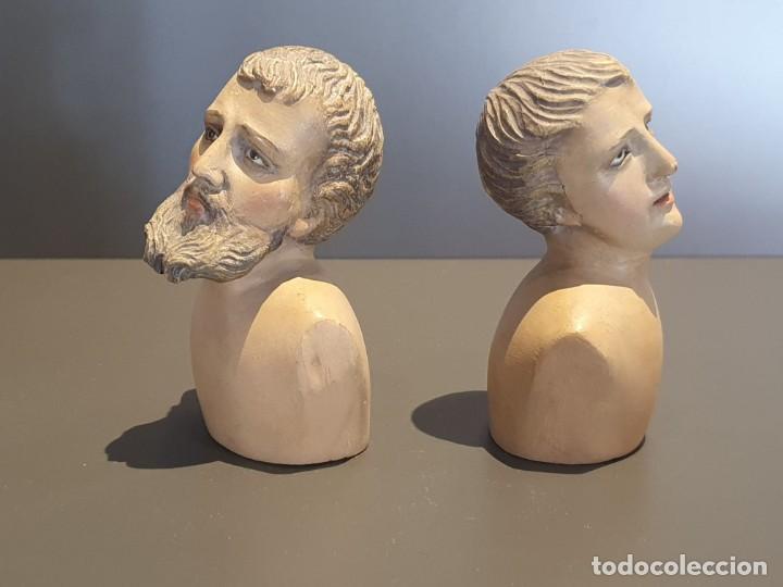 Arte: PAREJA DE BUSTOS S.XIX - Foto 2