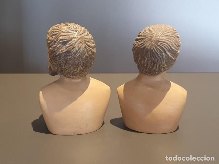 Arte: PAREJA DE BUSTOS S.XIX - Foto 3