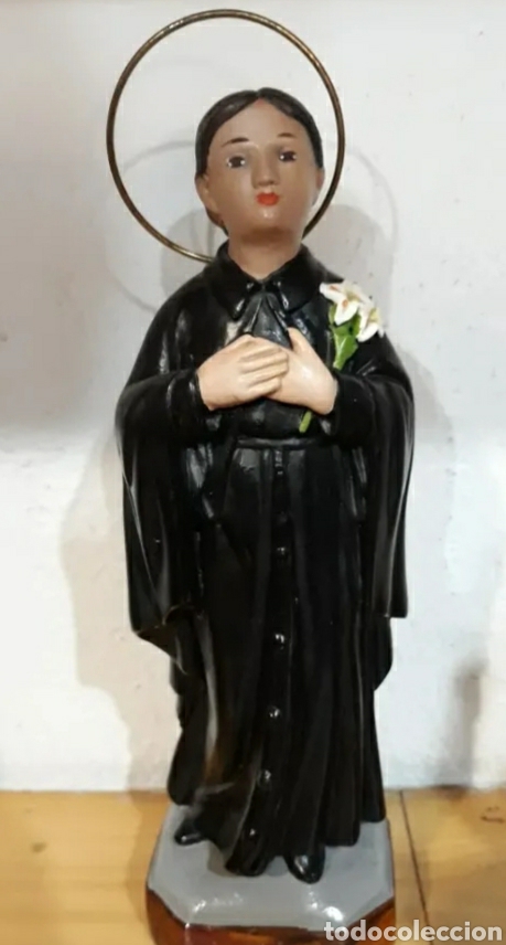 Arte: SANTA GEMA DE 20 CM NUEVA - Foto 1