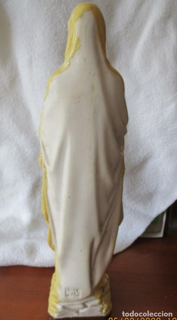 Arte: ESTATUA de la VIRGEN - fluorescente - Foto 2