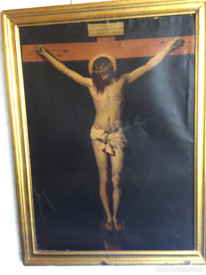 Arte: COPIA CRISTO DE VEL&Aacute;ZQUEZ - Foto 1