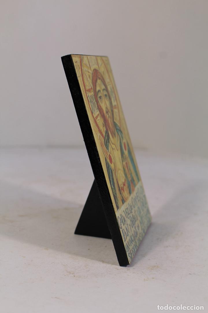 Arte: icono litografia sobre madera - Foto 3