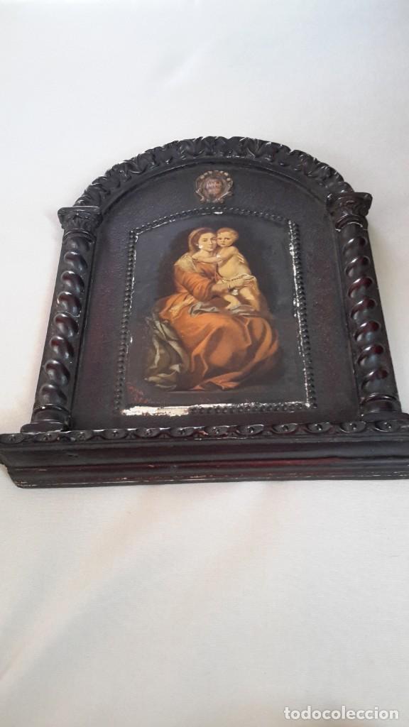 Arte: Retablo de yeso policromado - Foto 6
