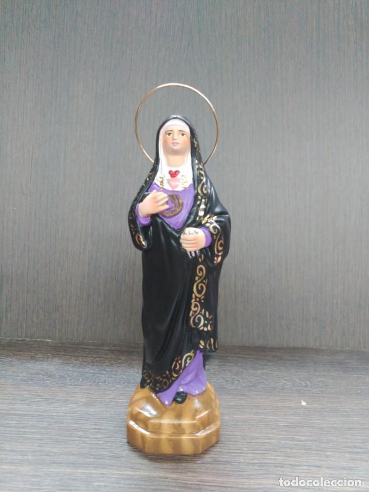 Arte: FIGURA Virgen Dolorosa - Foto 1